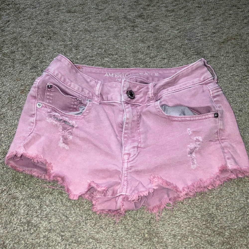 Pink American eagle outfitters pink shorts